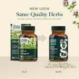 Gaia Herbs Capsulas Veganas dentro del empaque, preparación rápida para el día.