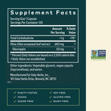 Gaia Herbs Hoja de Olivo, cápsulas vegetales, dosis diaria conveniente.