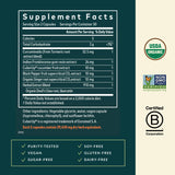 Gaia Herbs Curcuma Pimienta Negra, mejora la absorción de cúrcuma.