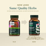 Finca regenerativa certificada para Gaia Herbs Echinacea Supreme, ingredientes de alta calidad.