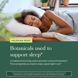 Gaia Herbs Valerian Root: envase de cristal para almacenamiento estable
