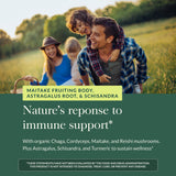Gaia Herbs Everyday Immune cordyceps y reishi destacan para apoyo diario