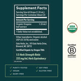 Gaia Herbs Extracto de Orégano Hoja Orgánico: extracto puro para uso diario.