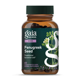 Gaia Herbs Fenogreco Semilla, bote: apoyo suave a la lactancia natural.