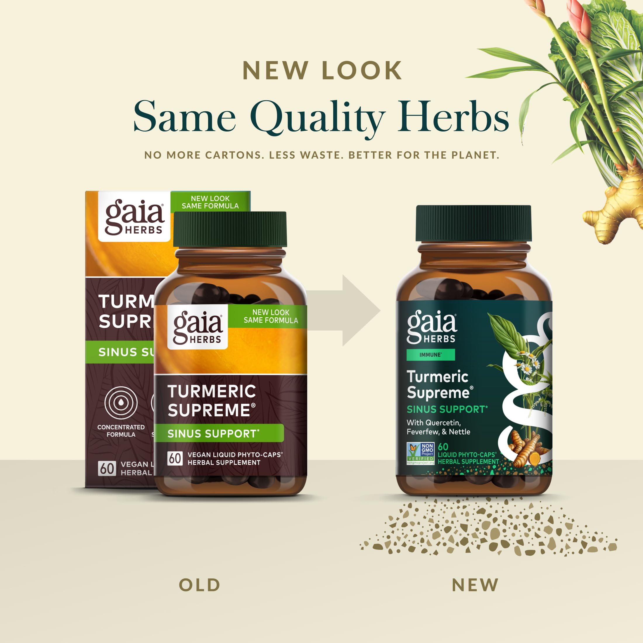 Gaia Herbs Fórmula integral - equilibrio y bienestar diario