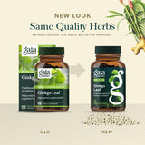 Gaia Herbs Ginkgo apoyo diario para vida activa