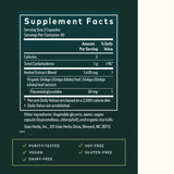 Gaia Herbs Ginkgo presentación de 60 cápsulas líquidas