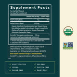 Gaia Herbs Gut Revival: etiqueta del producto con información clara para consumidores.