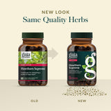 Gaia Herbs Hawthorn Supreme, granja orgánica certificada, enfatiza prácticas de cultivo responsables.
