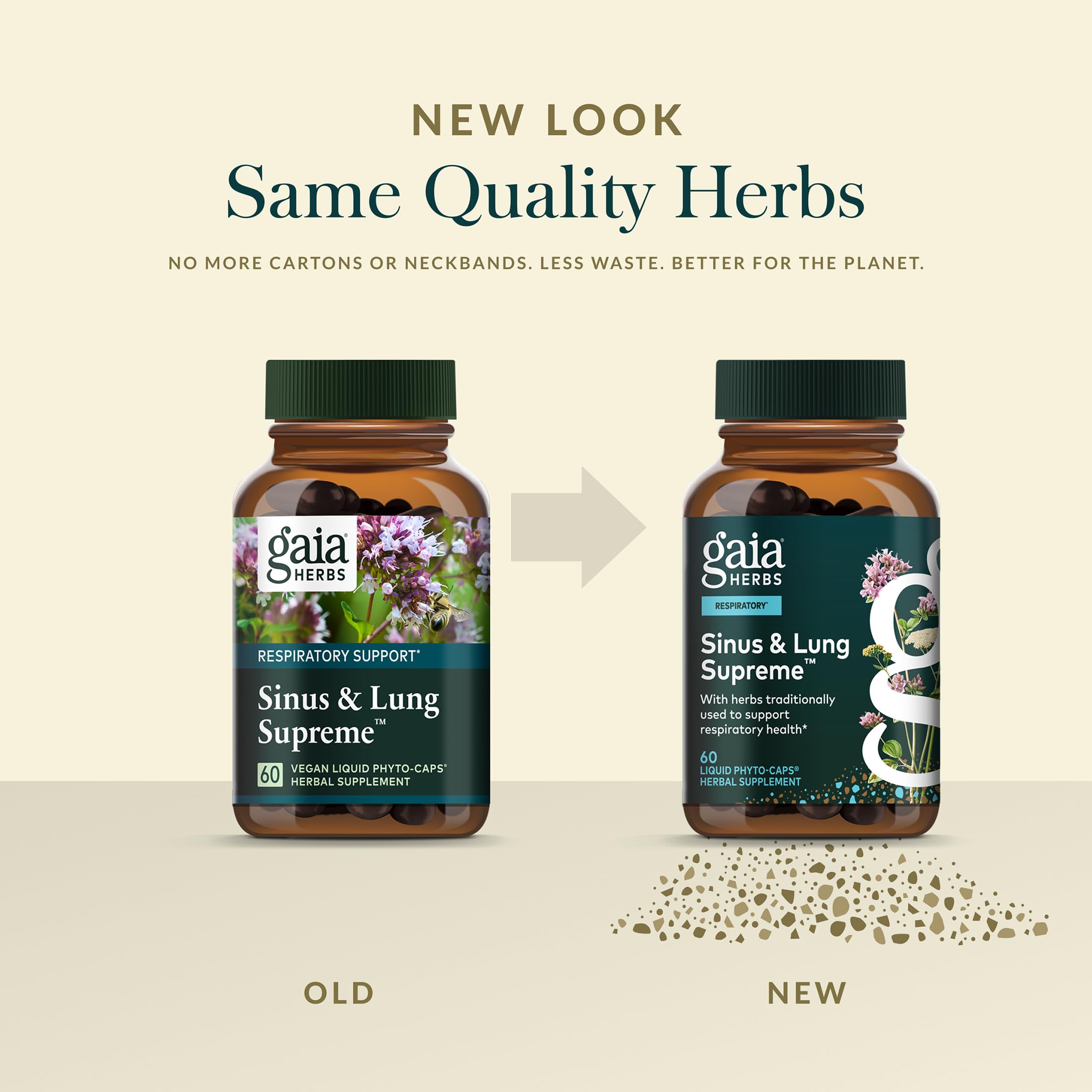 Milenrama como ingrediente clave de Gaia Herbs Sinus Pulmon Supremo