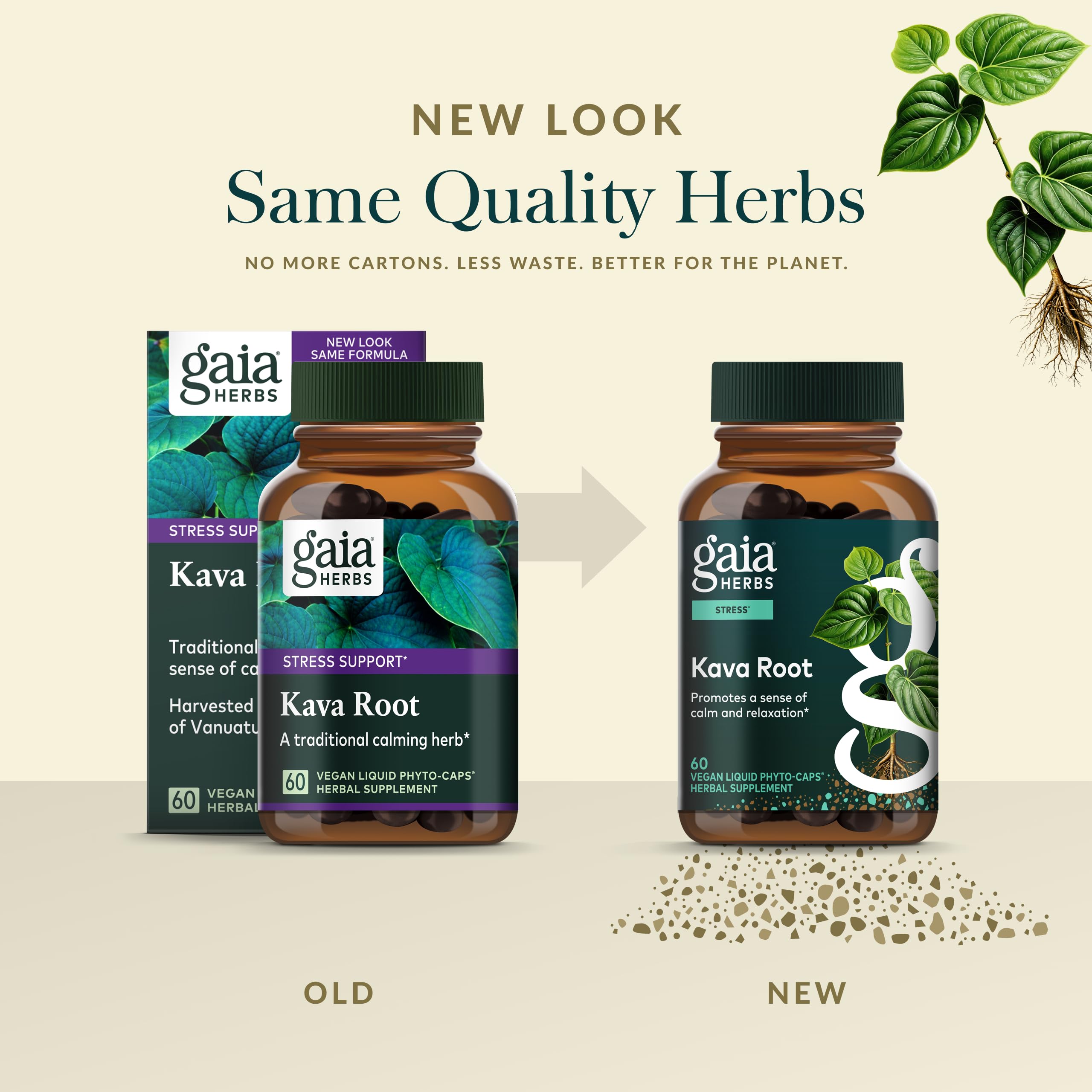 Gaia Herbs Kava Root dosis líquida lista para uso