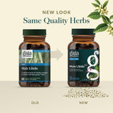 Gaia Herbs Libido Masculino, envase de presentación para compra conveniente.