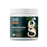 Gaia Herbs Maca en polvo, envase 8 oz, energía diaria potencial.