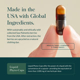 Palma enana (Serenoa repens) en Gaia Herbs Male Libido, ingrediente tradicional