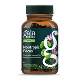 Gaia Herbs Nootrópico Focus cápsulas: enfoque claro para estudiar y trabajar.