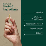 Gaia Herbs PRO AMPK Activador, jengibre y caña japonesa para apoyo diario