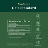 GAIA HERBS PRO Berberina Metabólica, cápsulas veganas sin gluten y sin soja para estilo de vida consciente.