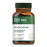GAIA HERBS PRO Cohosh Negro: botella visible, posible apoyo durante cambios hormonales.