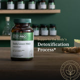 Gaia Herbs PRO Daily Liver Pro, cultivo orgánico y enfoque sostenible.