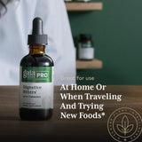 GAIA HERBS PRO digestivos curcuma para viaje, práctico para llevar contigo tras las comidas.