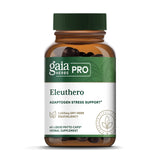 Gaia Herbs PRO Eleuthero: botella con vertido para energía diaria natural.