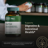 Gaia Herbs PRO EpiVital gotu kola, ingrediente clave para la calma digestiva