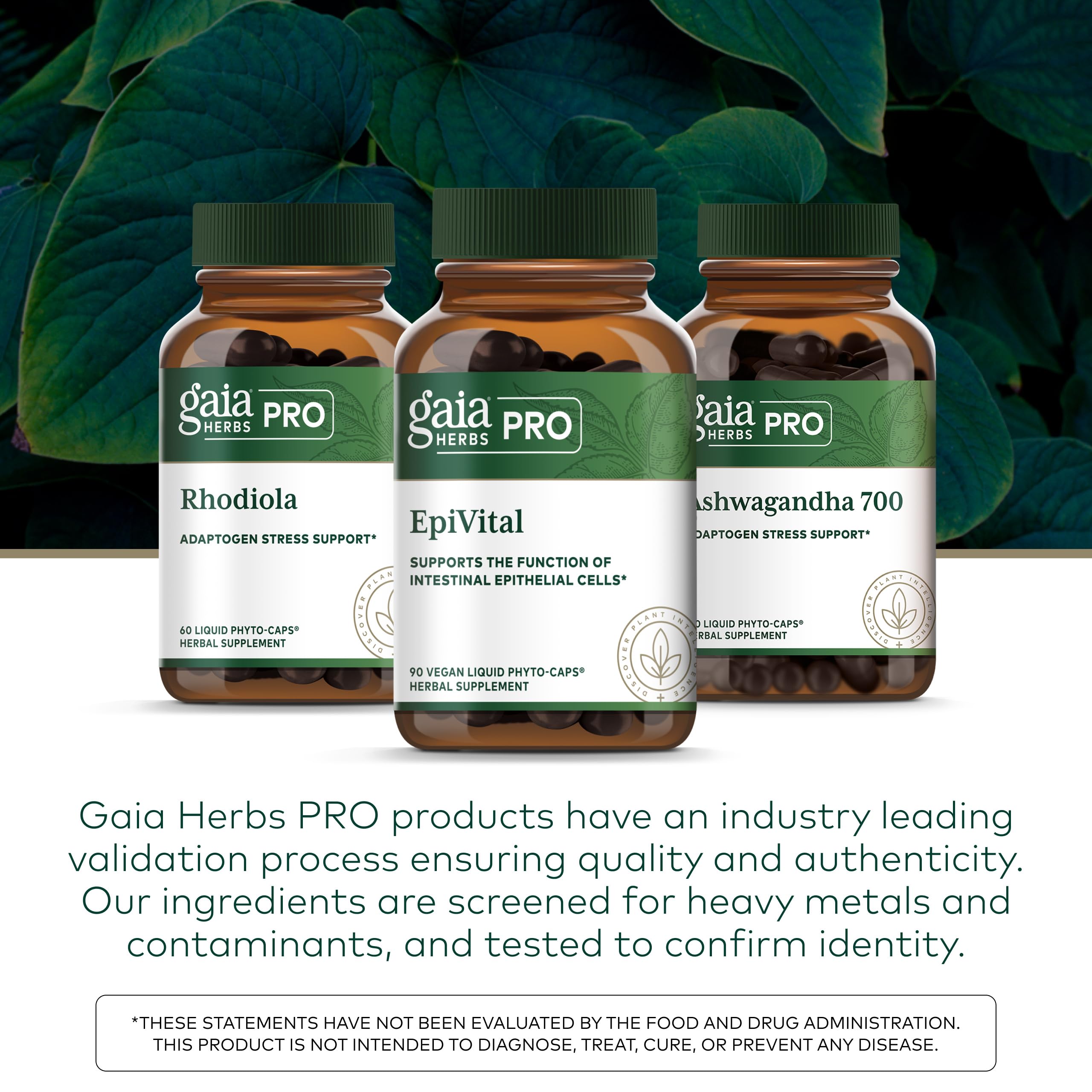 Gaia Herbs PRO EpiVital melisa y manzanilla, apoyo suave tras las comidas