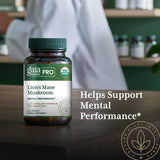 Gaia Herbs PRO etiqueta transparente: trazabilidad y confianza en cada lote.