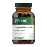 Gaia Herbs Pro Fórmula Tiroidea en envase para uso diario