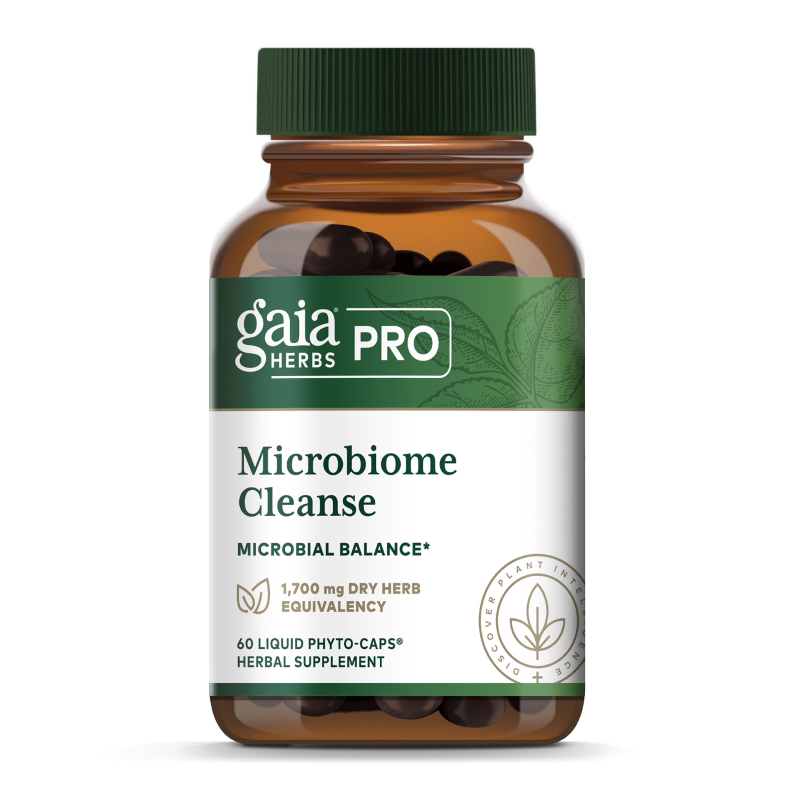 GAIA HERBS PRO botella, apoyo diario para la salud digestiva