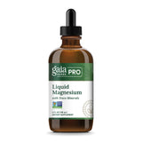 Gaia Herbs PRO Mg líquido en botella para energía celular.