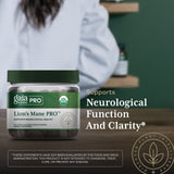 GAIA HERBS PRO Melena de León Gummies finca regenerativa; cultivo responsable.