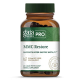 GAIA HERBS PRO MMC Restore: botella visible para apoyo digestivo suave