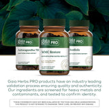 GAIA HERBS PRO MMC Restore: raíz de gentiana para apoyo digestivo natural