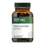 Gaia Herbs PRO Olive Leaf 1360, cápsulas líquidas en botella para apoyar el sistema inmune.