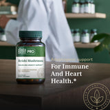 GAIA HERBS PRO Reishi: estante, cultivo orgánico y certificado