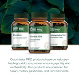 Gaia Herbs PRO Revive HPA: frasco de 60 cápsulas para uso diario
