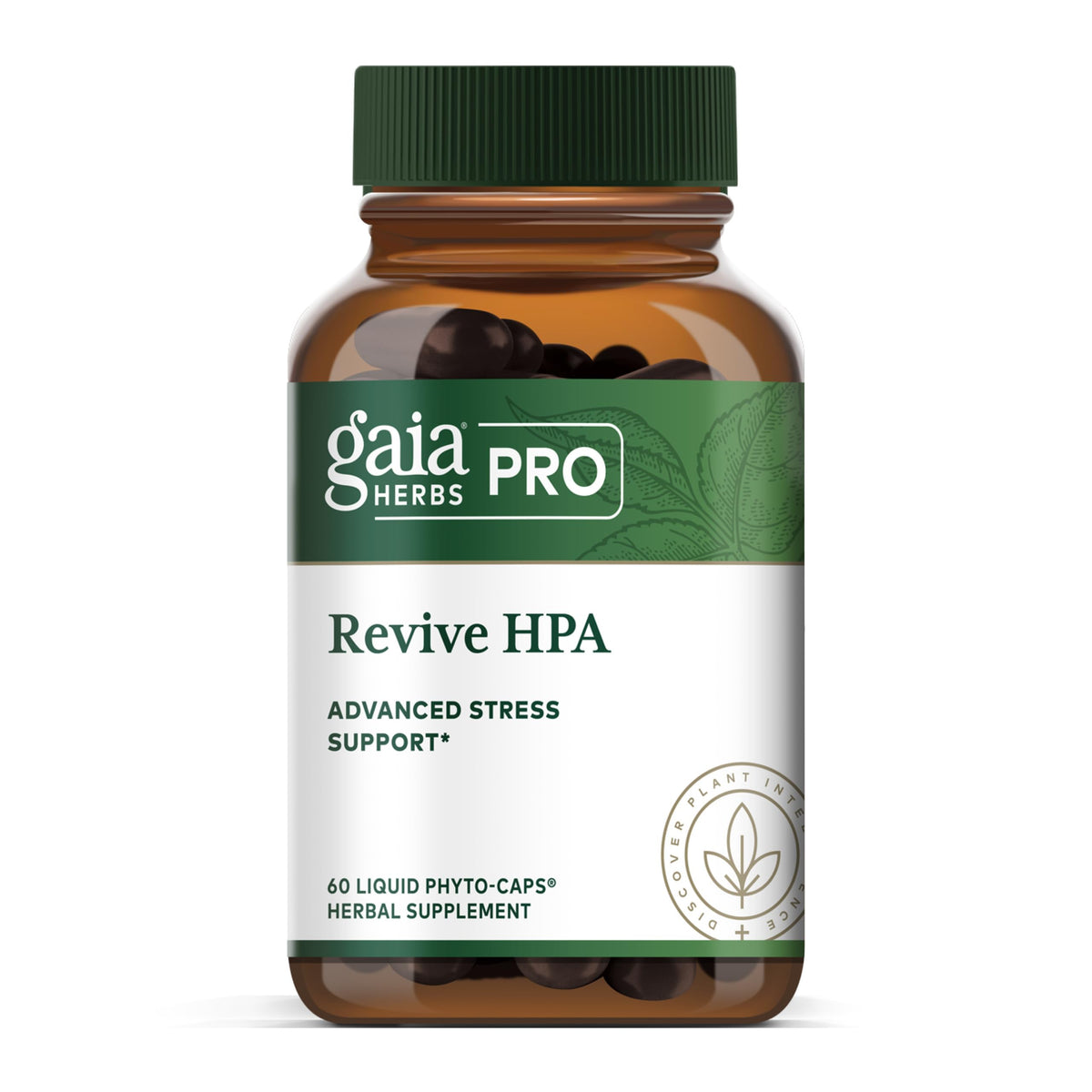 Gaia Herbs PRO Revive HPA: cápsulas líquidas para energía sostenida durante el día