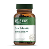 Gaia Herbs PRO Saw Palmetto cápsulas en frasco, listo para uso diario