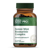 Gaia Herbs PRO Somni-Mint: cápsulas para sueño relajante cada noche.