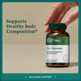 Cápsulas líquidas Gaia Herbs PRO Tri-Glycemic para apoyo metabólico.