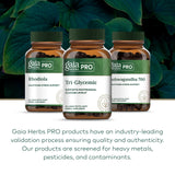 Finca regenerativa de Gaia Herbs, cultivo sostenible de hierbas.