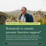 Gaia Herbs Salud Prostática: té verde aporta aroma y tradición herbal.