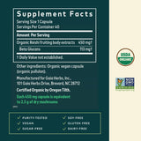 Gaia Herbs Reishi Mushroom, cápsulas veganas fáciles de incorporar en la rutina