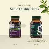 Gaia Herbs Sauco Negro, ingredientes de calidad de cultivo responsable.