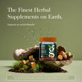 Etiqueta del Gaia Herbs Turmeric Supreme mostrando ingredientes naturales.