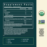 Gomitas amarillas Gaia Herbs Turmeric Supreme listas para consumir.