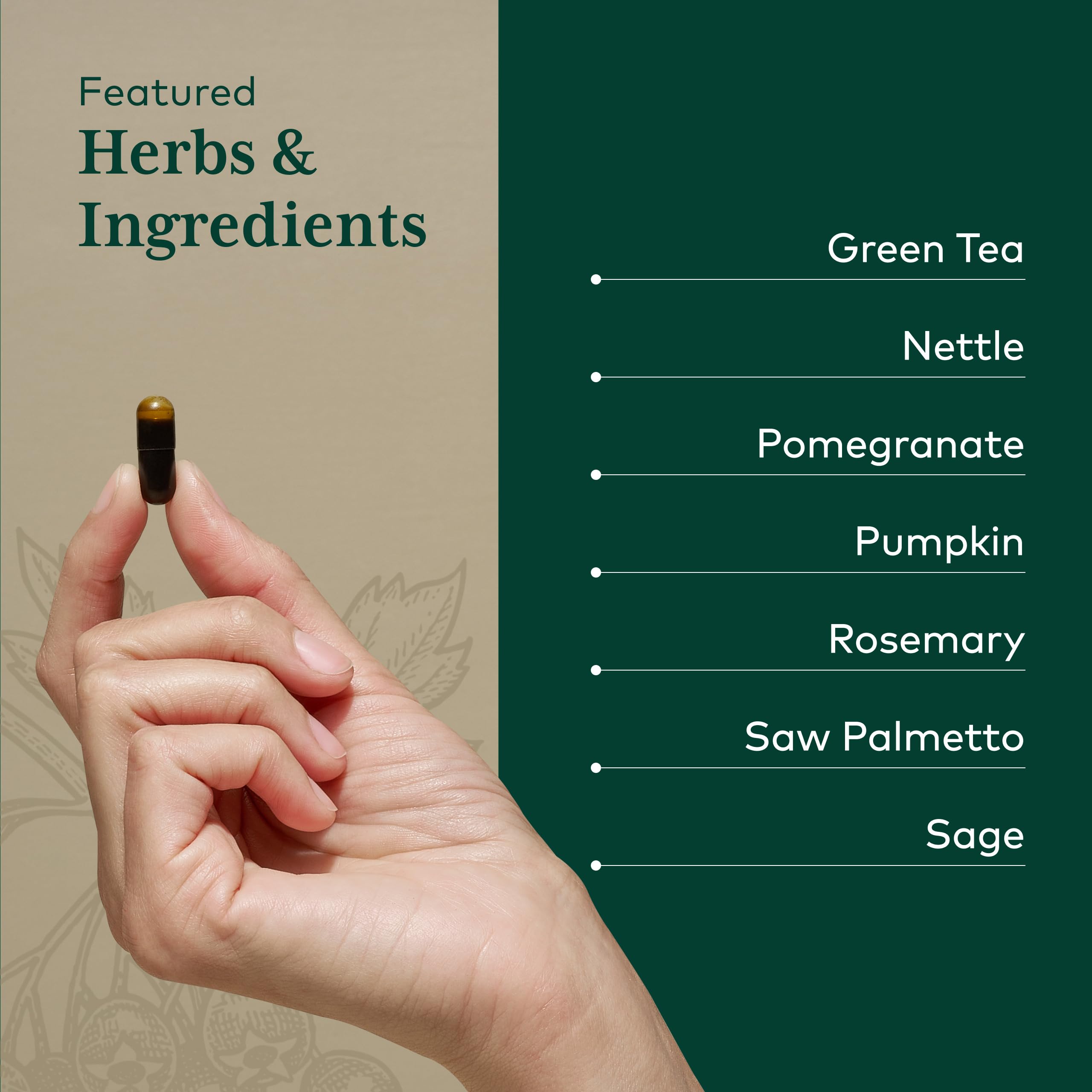 Gaia Herbs PRO Fórmula Próstata, ingredientes, mezcla botánica para antioxidantes y bienestar.
