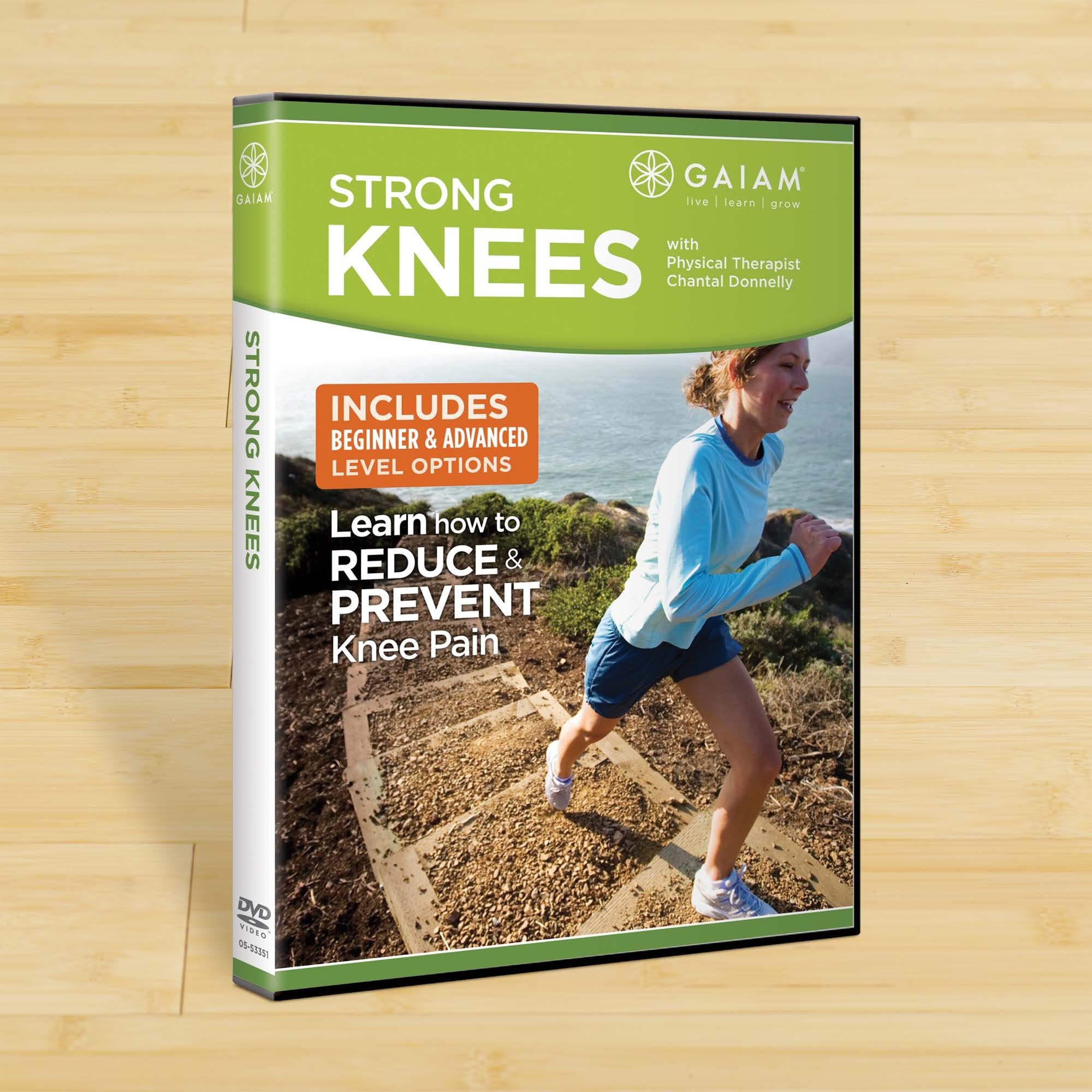 Gaiam Strong Knees: estiramientos suaves para mayor flexibilidad de la rodilla