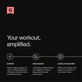 Gainful Pre Entrenamiento contiene cafeína natural y L‑teanina para enfoque suave.